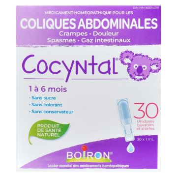 Cocyntal 1 to 6 months - Abdominal Colic