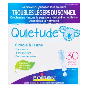 Quietude 6 Months to 11 Years - Mild Sleep Disturbances