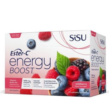 Ester-C Energy Boost saveur baies sauvages