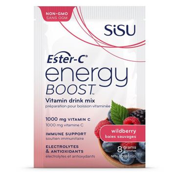 Ester-C Energy Boost saveur baies sauvages