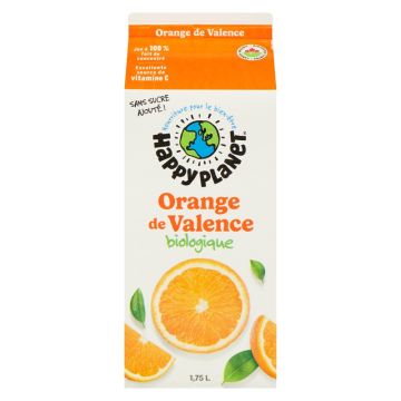 Jus réfrigéré biologique - Orange Valencia