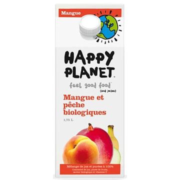 Organic refrigerated juice - Mango and peach