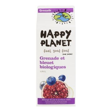 Organic fresh juice - Pomegranate & blueberry