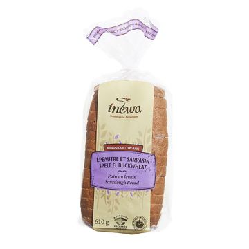 Pain au levain sarrasin et épeautre biologique