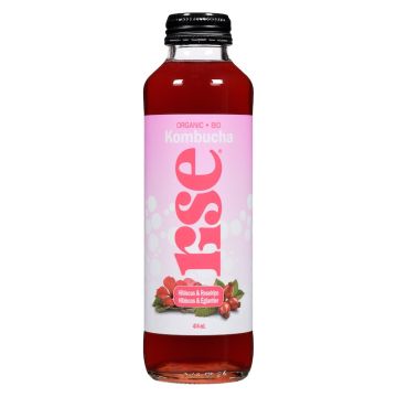 Hibiscus Rose Hips Organic Kombucha