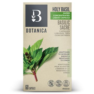 Holy Basil Super Concentrated Liquid Capsule - Energy and Stress
