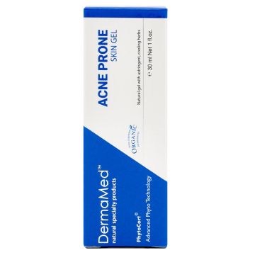 Organic Acne Prone Skin Gel - Natural gel with astringent and cooling herbs