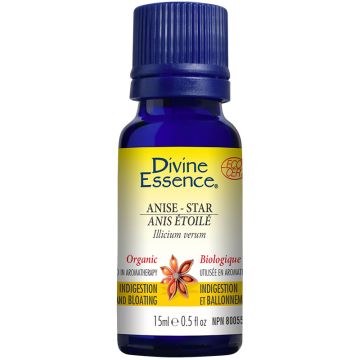 Essential Oil Organic Anise star illicium verum - Indigestion and bloating
