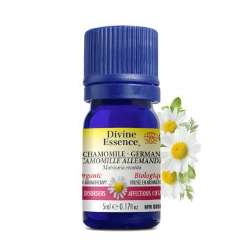 Organic German Chamomile Essential Oil - Skin Disorders