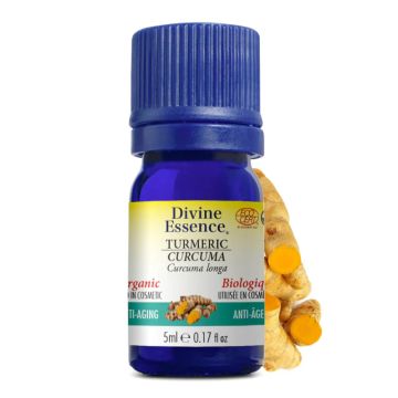 Organic Turmeric Essential Oil - Anti-ageing