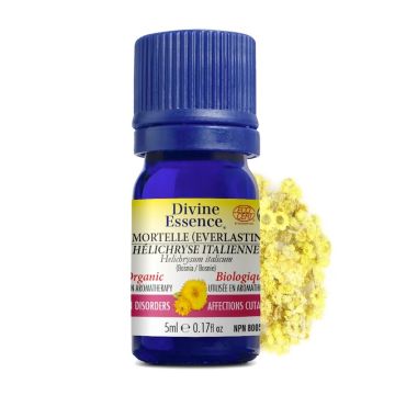 Organic Essentiel Oil Hélichryse italienne Bosnie Helichrysum italicum - Skin Disorders