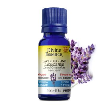 Organic Lavandula Angustifolia Essential Oil - Nervousness
