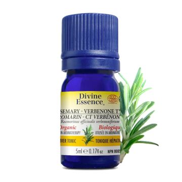 Rosmarinus Officinalis Verbenoniferum Organic Rosemary Essential Oil - Liver Tonic