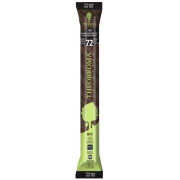 Bâton chocolat noir 72% cacao biologique équitable