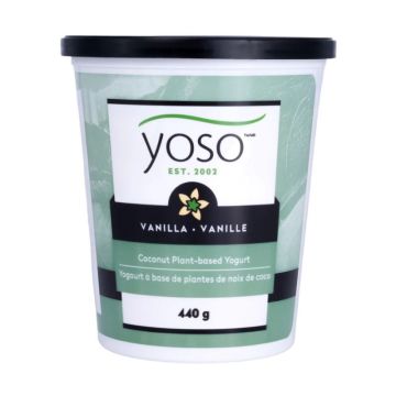 Noix de coco de culture sans produits laitiers - Vanille