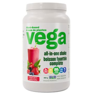 Boisson fouettée complète à base de plantes saveur petits fruits 20 portions