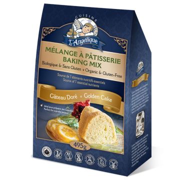 Organic Gluten-free Golden Cake Mix