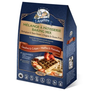 Gluten-free Organic Waffles and Pancakes Mix