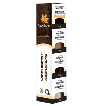 Produits d'érable biologiques - Coffret dégustation