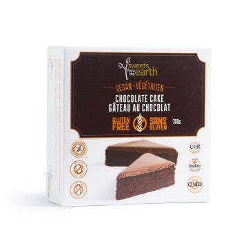Gâteau végétalien sans gluten - Chocolat