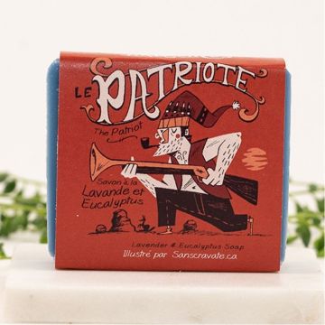 Le Patriote Soap Bar Lavender and Eucaliptus