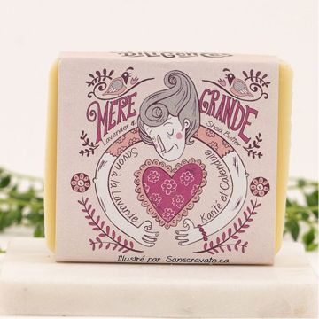 Savon Mère-grande Lavande karité et calendule