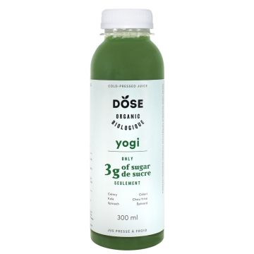 Juice -  Yogi celery, kale, spinach