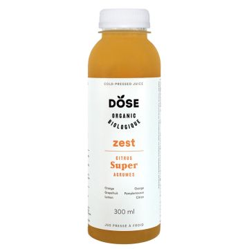 Juice -  Zest orange, grapefruit, lemon