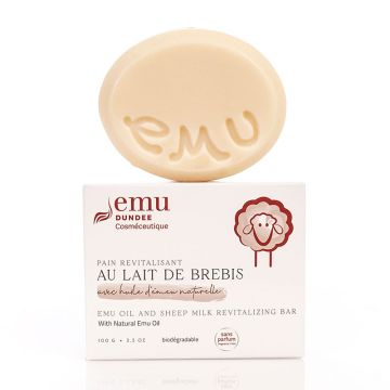 Fragrance Free Emu Oil And Sheep Milk Revitalizing Bar with Natural Emu Oil