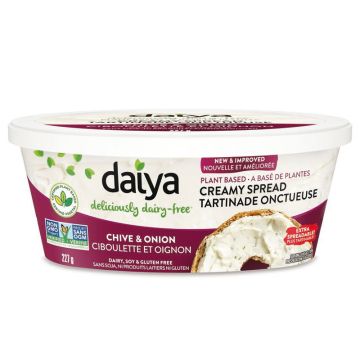 Tartinade simili fromage à la crème - Ciboulette et oignon