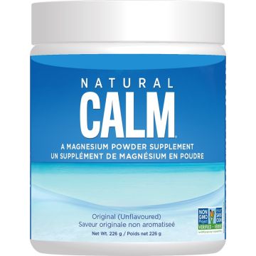 Natural Calm Magnesium Powder Supplement - Original, Unflavoured