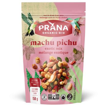 Machu Pichu - Mélange exotique noix et fruits séchés biologiques