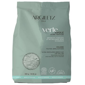 Ultra-ventilated green clay