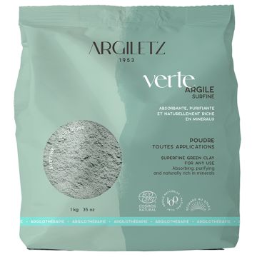 Superfine green clay