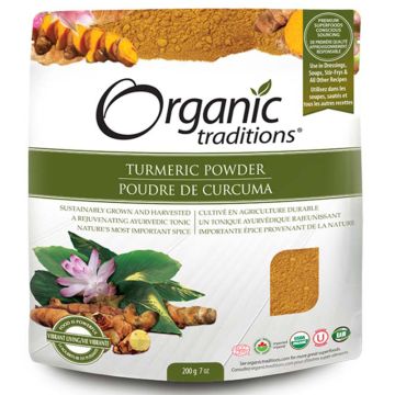 Poudre de curcuma biologique