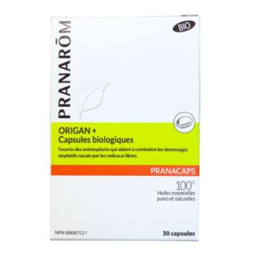 Pranacaps - Origan + antioxidant