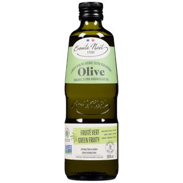 Olive oil - Organic extra virgin fruity green cold extraction