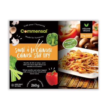 Sauté à la chinoise à base de plante congelé