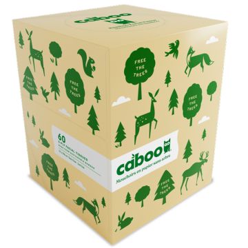 Bamboo tissue paper - Cube 60 facial tissues