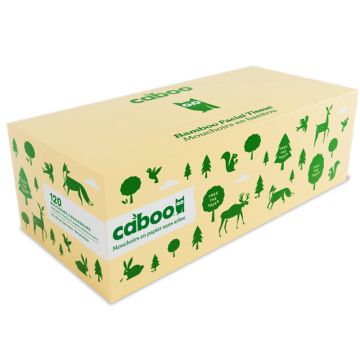 Papier mouchoir en bambou -  Boite 120 mouchoirs