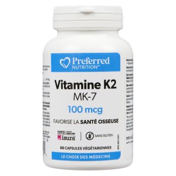 Vitamine K2 MK-7 100 mcg - Os