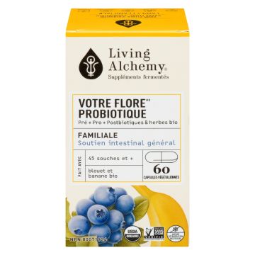 Votre flore® probiotique familiale biologique - Soutien général