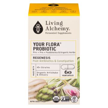 Organic Your Flora® Probiotic Regenesis - Slow Transit & Post Antibiotics