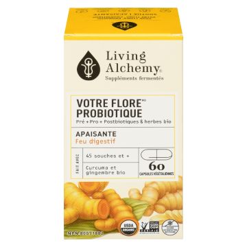 Votre flore® probiotique apaisante biologique - Inflammation digestive