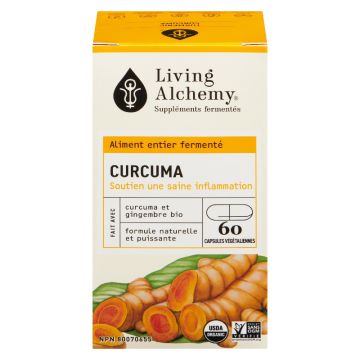 Curcuma fermenté biologique 133 mg - Anti-inflammatoire