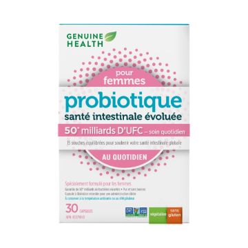 Probiotique quotidien pour femmes 50 milliards - Soin quotidien