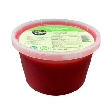 Potage biologique Betteraves
