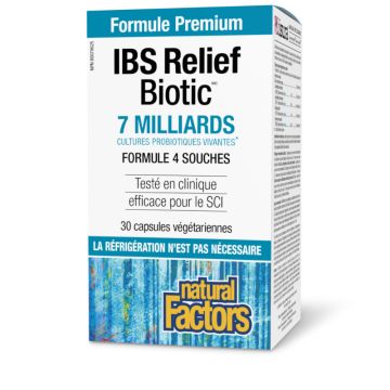 IBS Relief Biotic 7 milliards de cultures probiotiques vivantes - Digestion