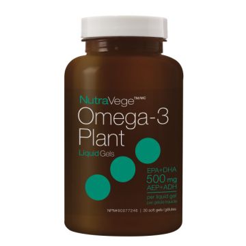 Plant-based Omega 3  -  Liquid gel