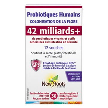 Probiotiques Humains 42 milliards+ - Digestion